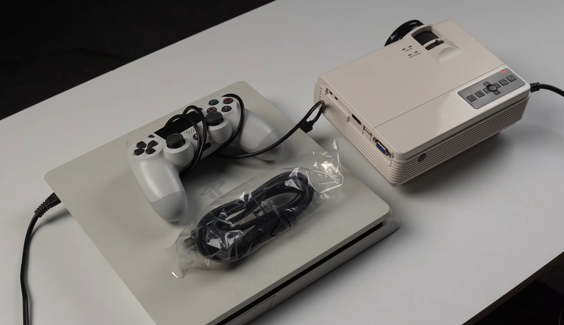 How to Connect a PS4 to a Projector? ProjectorProfy