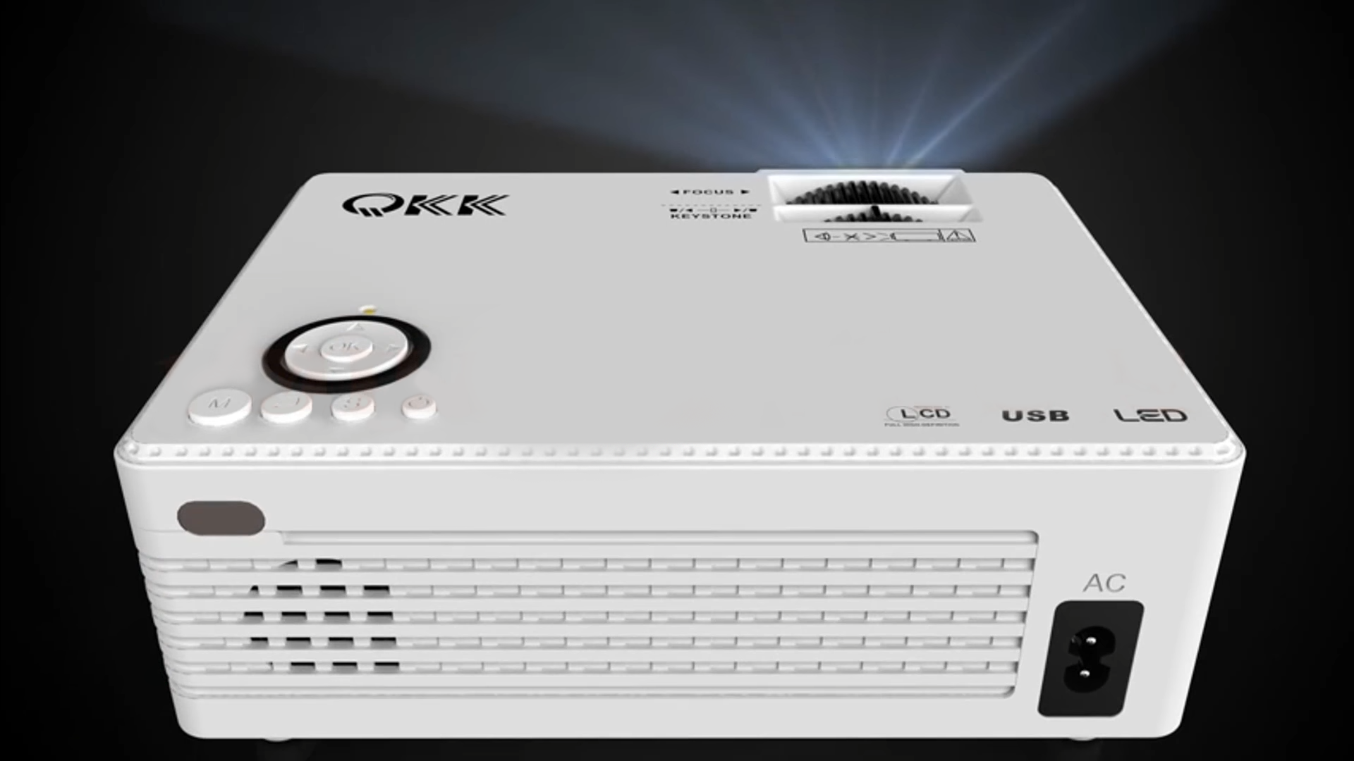 How to Connect a Qkk Mini Projector to an iPhone? ProjectorProfy