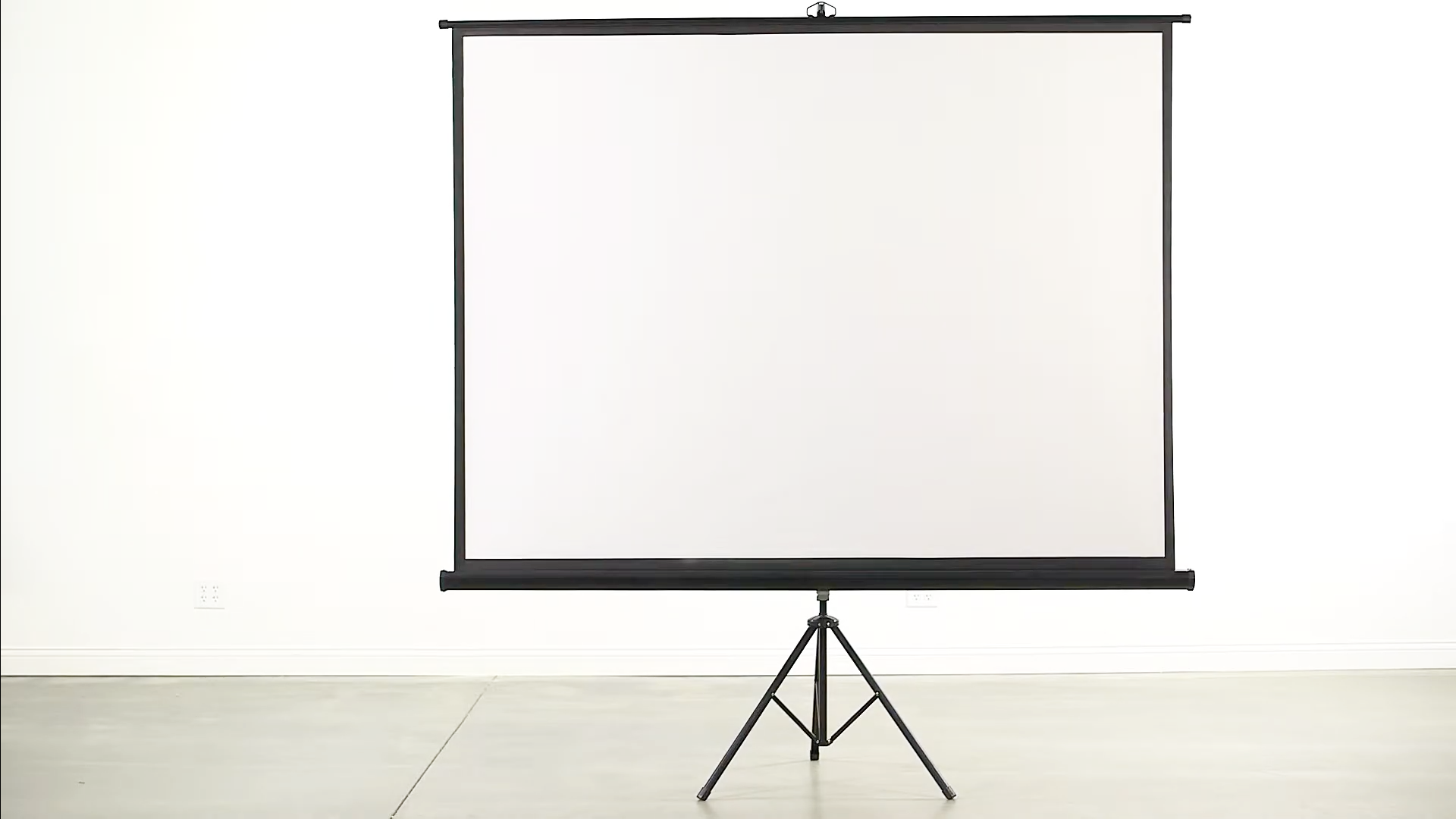 How to Hang a Projector Screen From Ceiling? ProjectorProfy