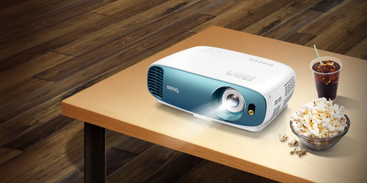 How to use a DLP projector