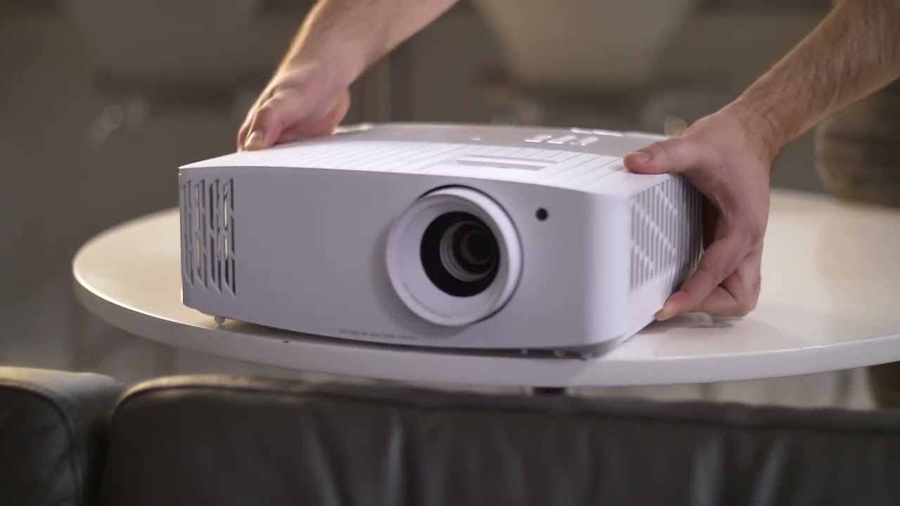 How to use an Optoma projector