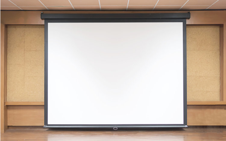 The Advantages and Disadvantages of a White Projector Screen
