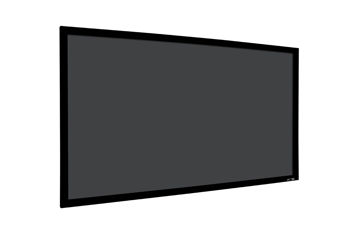 What’s different about a black projector screen